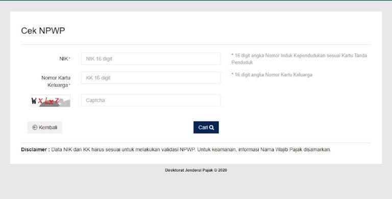 Cara Cek Npwp Dengan Mudah Di Ereg Pajak Go Id Tips Dan Trik