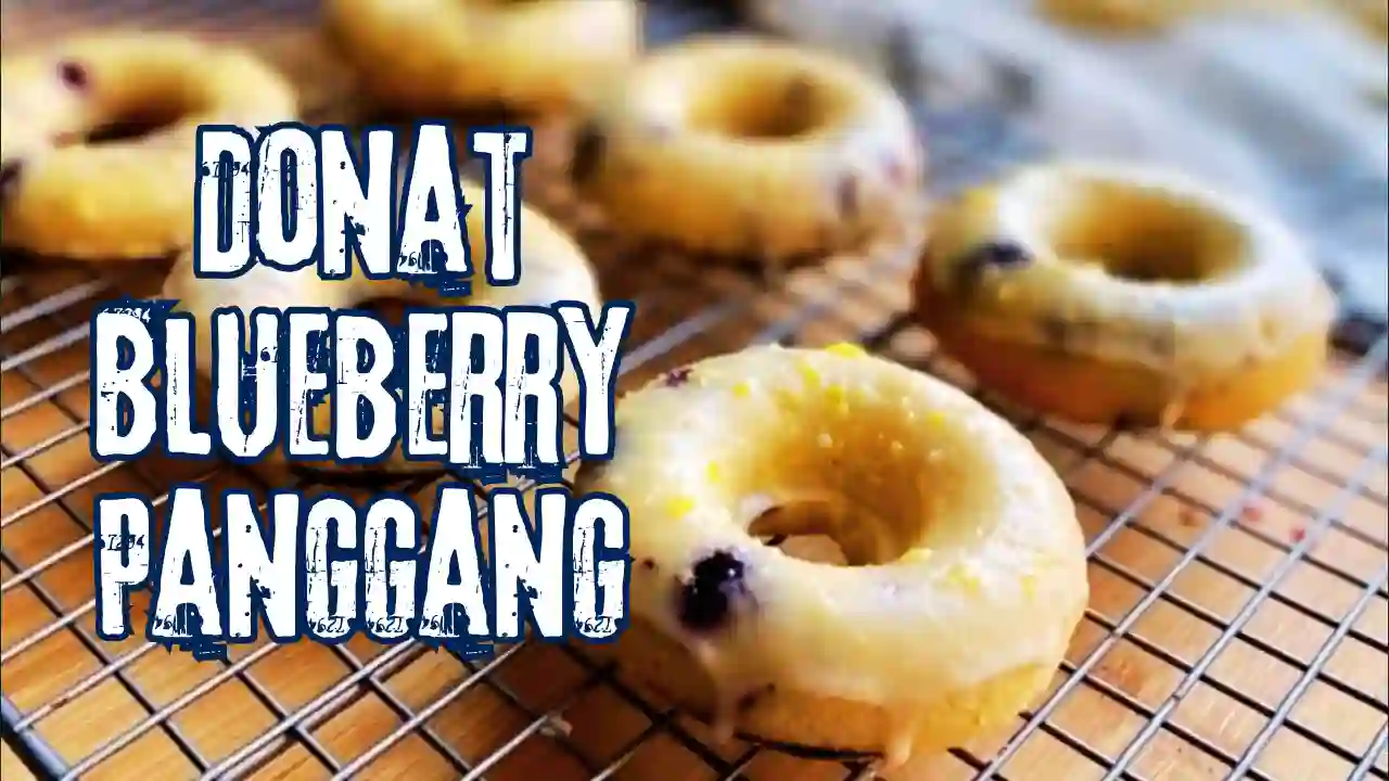 Donat Blueberry Panggang