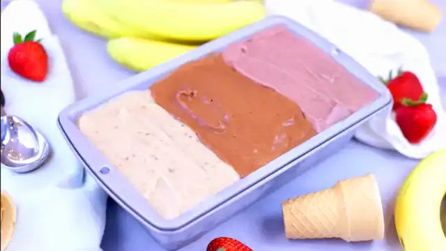 Cara Membuat Ice Cream Neapolitan