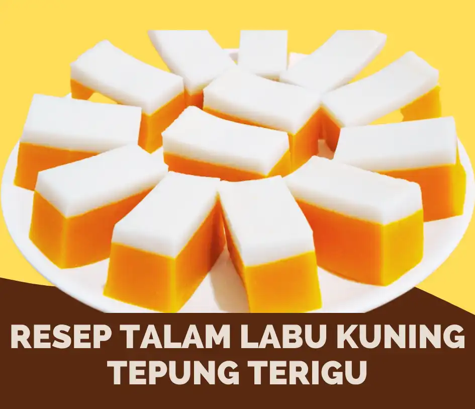 resep talam labu kuning tepung terigu